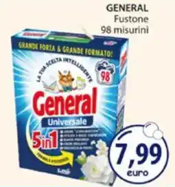 Acqua & Sapone GENERAL Fustone 98 misurini offerta