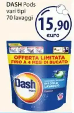 Acqua & Sapone DASH Pods vari tipi offerta
