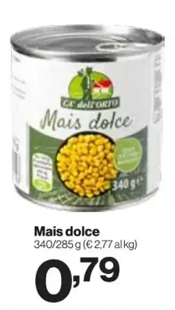 In'S Mercato Mais dolce offerta