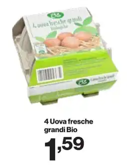 In'S Mercato 4 Uova fresche grandi Bio offerta