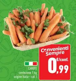 Conad Superstore Carote offerta