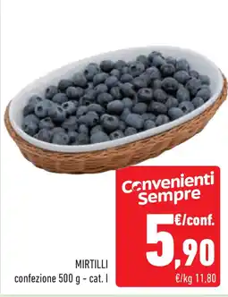 Conad Superstore Mirtilli offerta