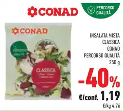 Conad Superstore Insalata mista classica CONAD PERCORSO QUALITÀ offerta