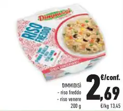 Conad Superstore DIMMIDISÌ - riso freddo - riso venere offerta