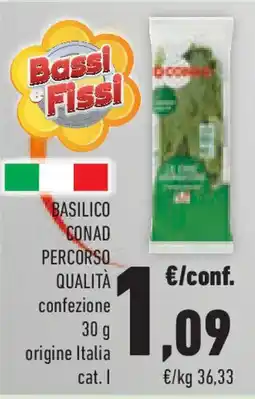 Conad Superstore Basilico CONAD PERCORSO QUALITÀ offerta