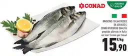 Conad Superstore Branzino italia fresco CONAD PERCORSO QUALITÀ offerta