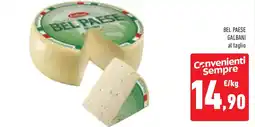 Conad Superstore Bel paese GALBANI offerta