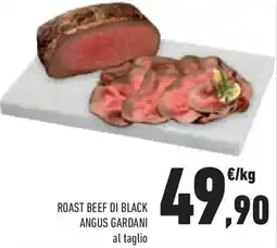 Conad Superstore Roast beef di black angus gardani offerta