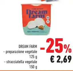 Conad Superstore DREAM FARM - preparazione vegetale - stracciatella vegetale offerta