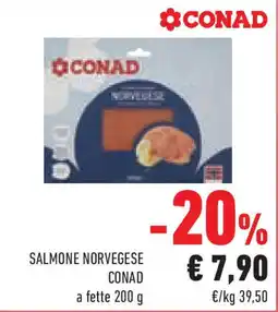 Conad Superstore Salmone norvegese CONAD offerta
