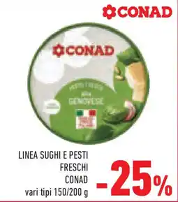 Conad Superstore Linea sughi e pesti freschi CONAD offerta