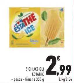 Conad Superstore 5 ghiaccioli ESTATHÉ offerta
