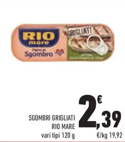 Conad Superstore Sgombri grigliati RIO MARE offerta