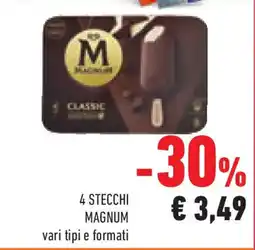 Conad Superstore 4 stecchi MAGNUM offerta