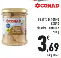 Conad Superstore Filetto di tonno CONAD offerta