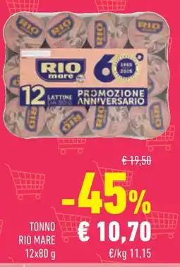 Conad Superstore Tonno RIO MARE offerta