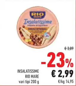 Conad Superstore Insalatissime RIO MARE offerta