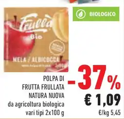 Conad Superstore Polpa di frutta frullata natura nuova offerta