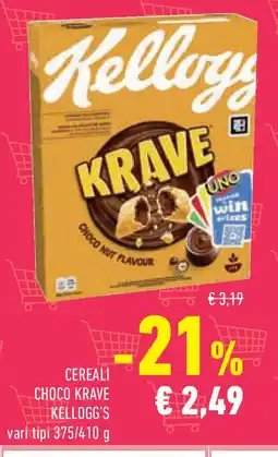 Conad Superstore Cereali choco krave KELLOGG'S offerta