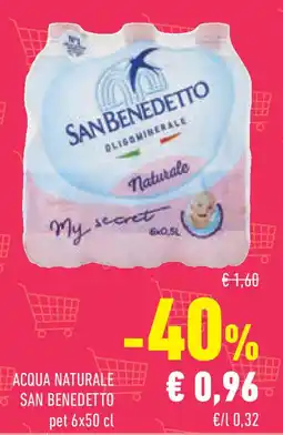 Conad Superstore Acqua naturale SAN BENEDETTO offerta