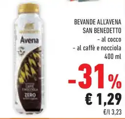 Conad Superstore Bevande all'avena SAN BENEDETTO offerta
