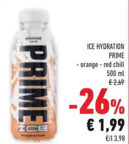 Conad Superstore ICE HYDRATION PRIME -orange-red chill offerta