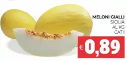 Eté Meloni gialli sicilia offerta