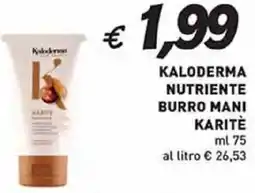 Coal Kaloderma nutriente burro mani karitè offerta