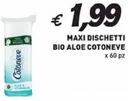 Coal Maxi dischetti bio aloe cotoneve offerta