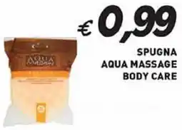 Coal Spugna aqua massage body care offerta