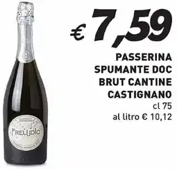 Coal Passerina spumante doc brut cantine castignano offerta