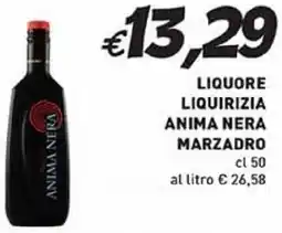 Coal Liquore liquirizia anima nera marzadro offerta