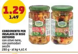PENNY Condimento per insalata di riso ortomio offerta
