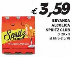 Coal Bevanda alcolica spritz club offerta