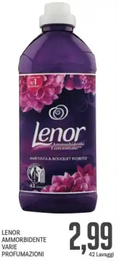 Supermercati Piccolo Lenor ammorbidente varie profumazioni offerta