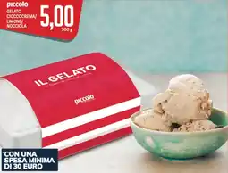 Supermercati Piccolo Piccolo gelato cioccocrema/ limone/ nocciola offerta