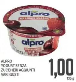 Supermercati Piccolo Alpro yogurt senza zuccheri aggiunti vari gusti offerta