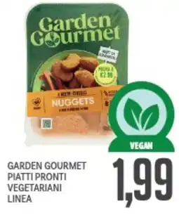 Supermercati Piccolo Garden gourmet piatti pronti vegetariani linea offerta