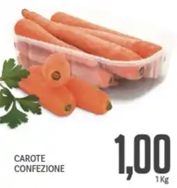 Supermercati Piccolo Carote confezione offerta
