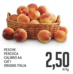 Supermercati Piccolo Pesche percoca calibro aa offerta