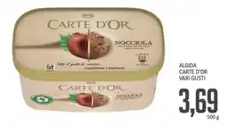 Supermercati Piccolo Algida carte d'or vari gusti offerta