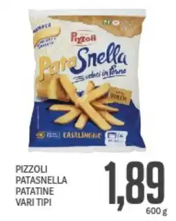 Supermercati Piccolo Pizzoli patasnella patatine vari tipi offerta