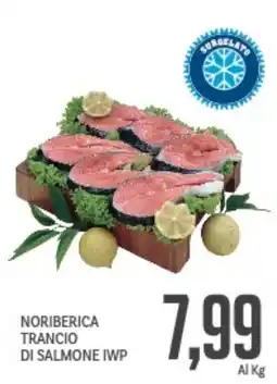 Supermercati Piccolo Noriberica trancio di salmone IWP offerta