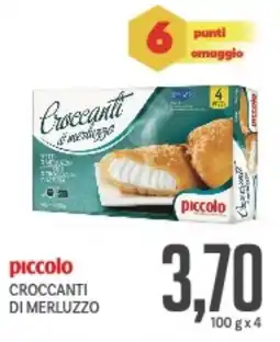 Supermercati Piccolo Piccolo croccanti di merluzzo offerta