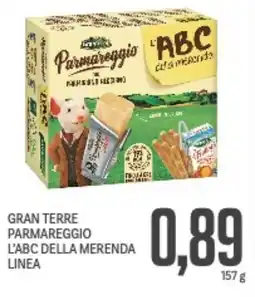 Supermercati Piccolo Gran terre parmareggio l'abc della merenda linea offerta