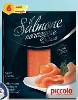 Supermercati Piccolo Piccolo il salmone norvegese affumicato offerta
