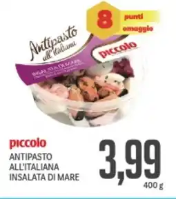 Supermercati Piccolo Piccolo antipasto all'italiana insalata di mare offerta