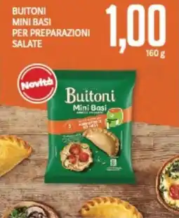 Supermercati Piccolo Buitoni mini basi per preparazioni salate offerta