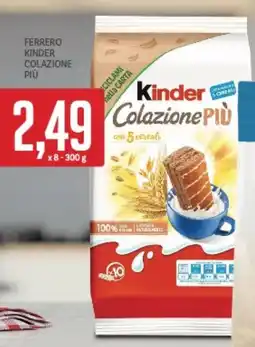 Supermercati Piccolo Ferrero kinder colazione più offerta