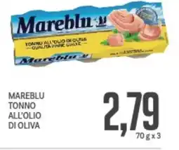 Supermercati Piccolo Mareblu tonno all'olio di oliva offerta